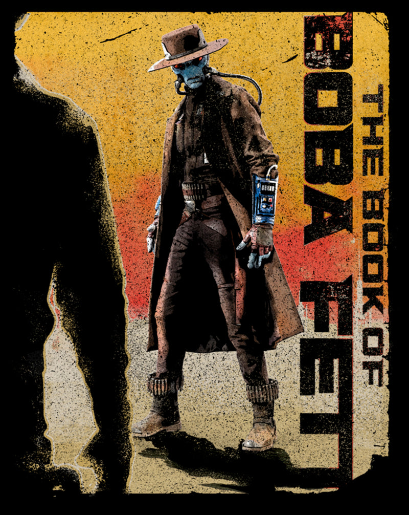 Men's Star Wars: The Book of Boba Fett Cad Bane Outlaw Gun Slinger Long Sleeve Shirt