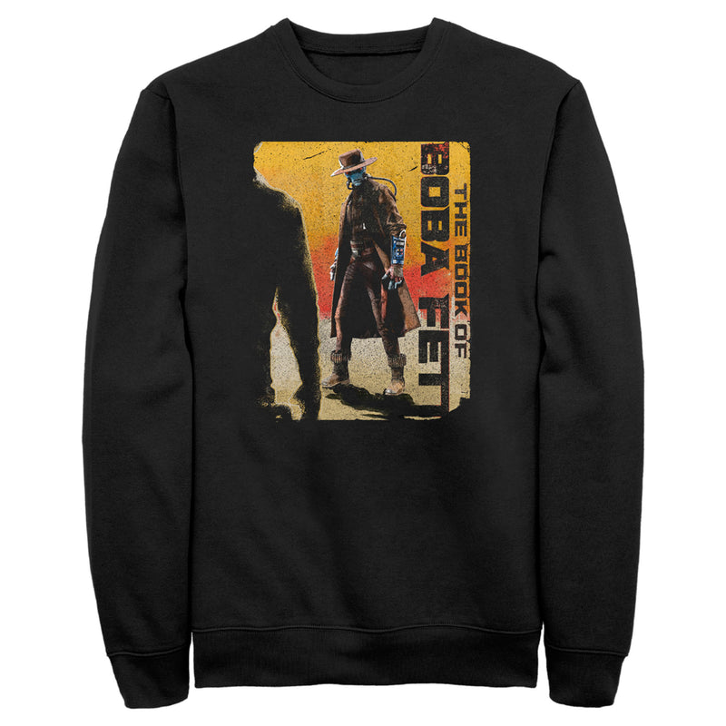 Men's Star Wars: The Book of Boba Fett Cad Bane Outlaw Gun Slinger Sweatshirt