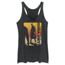 Women's Star Wars: The Book of Boba Fett Cad Bane Outlaw Gun Slinger Racerback Tank Top