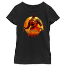 Girl's Star Wars: The Book of Boba Fett Riding the Rancor T-Shirt