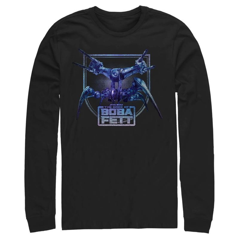 Men's Star Wars: The Book of Boba Fett Annihilator Droid Long Sleeve Shirt