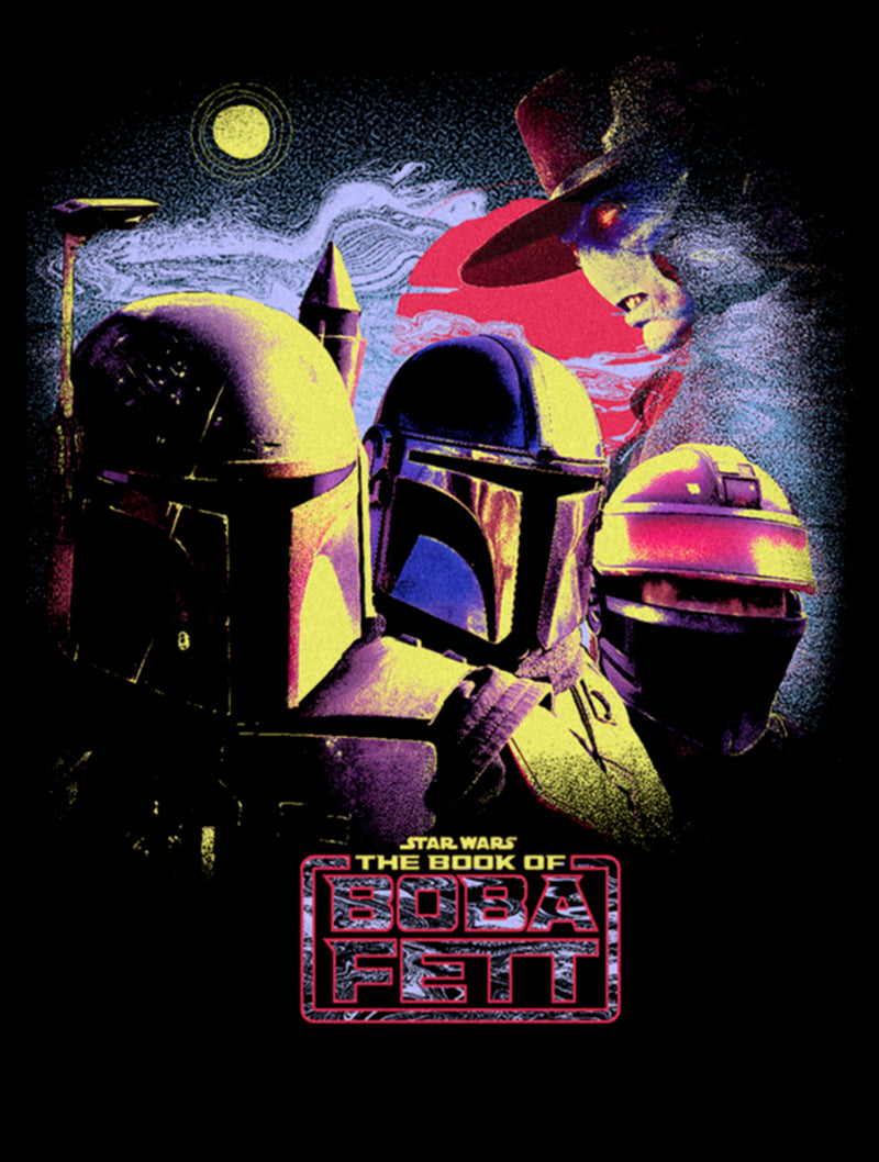 Junior's Star Wars: The Book of Boba Fett Cad Bane vs Shand, Djarin, & Boba Fett T-Shirt