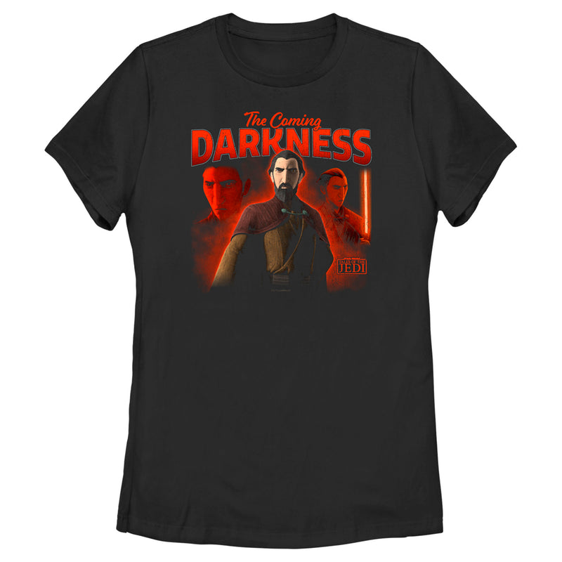 Women's Star Wars: Tales of the Jedi Count Dooku The Coming Darkness T-Shirt