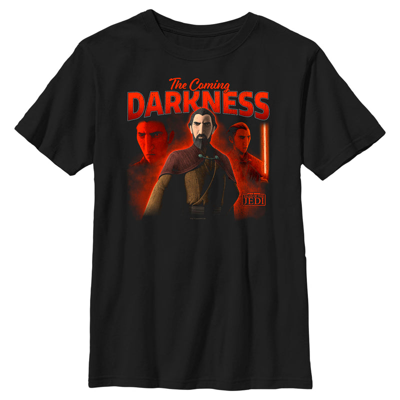 Boy's Star Wars: Tales of the Jedi Count Dooku The Coming Darkness T-Shirt