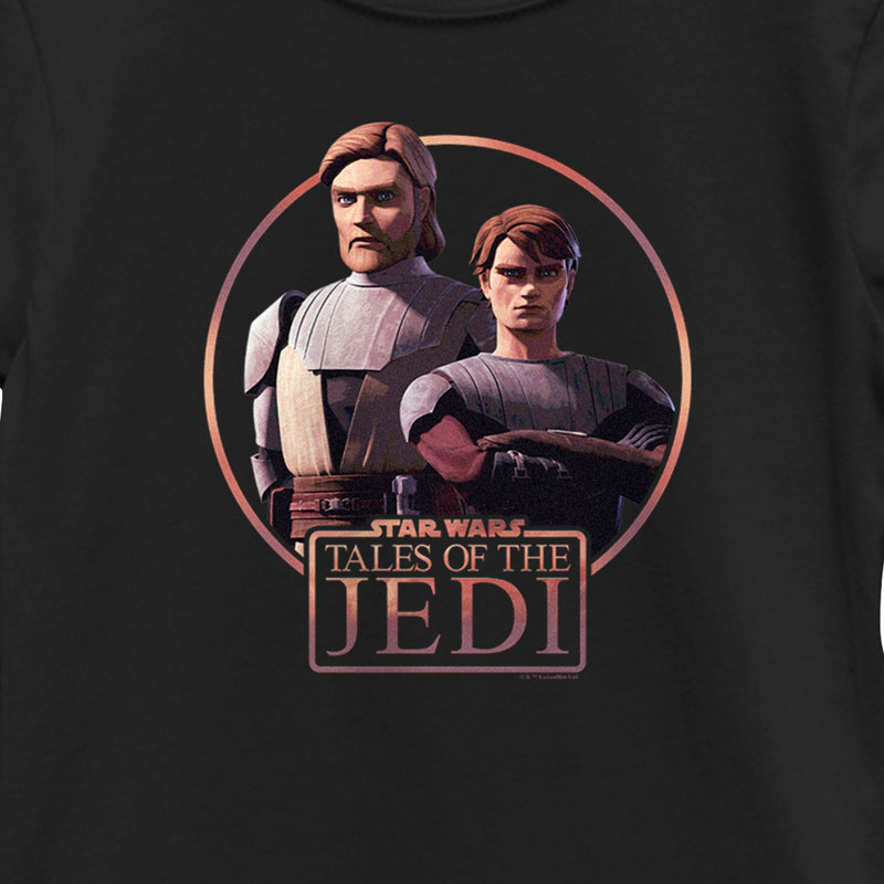 Girl's Star Wars: Tales of the Jedi Anakin Skywalker and Obi-Wan Kenobi T-Shirt