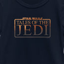 Girl's Star Wars: Tales of the Jedi Official Logo T-Shirt