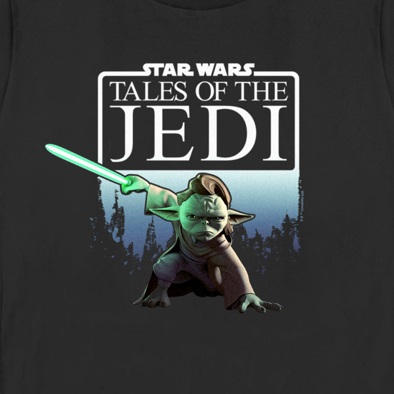 Women's Star Wars: Tales of the Jedi Yaddle Poster T-Shirt