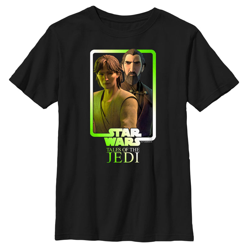 Boy's Star Wars: Tales of the Jedi Count Dooku and Qui-Gon Jinn Duo T-Shirt