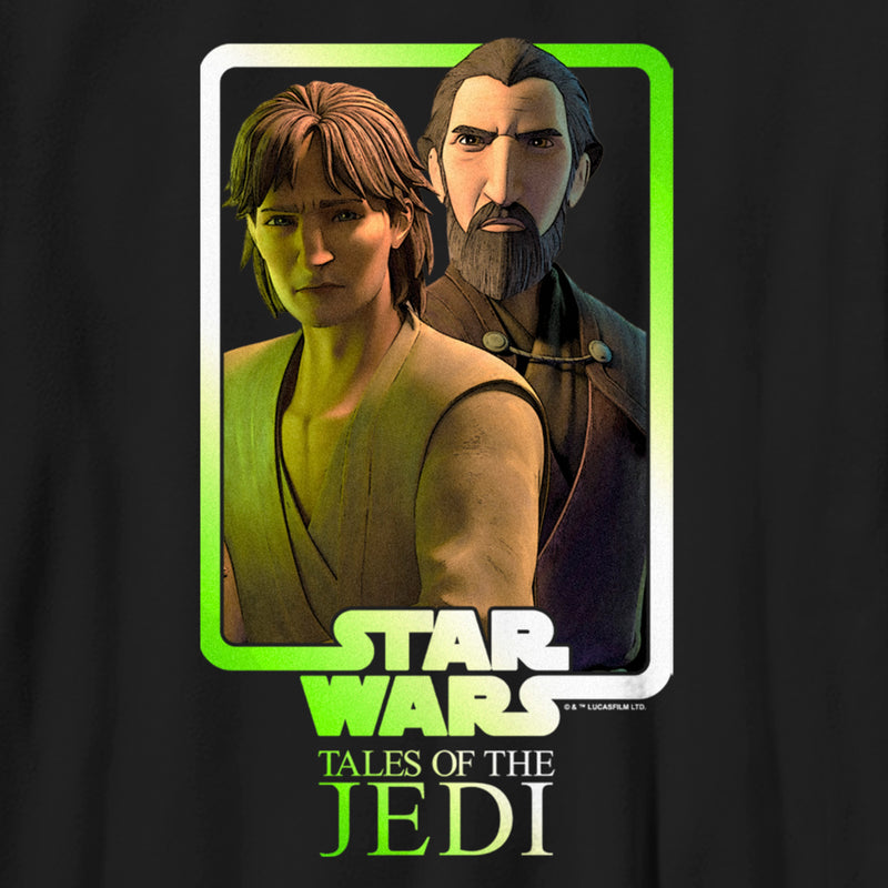 Boy's Star Wars: Tales of the Jedi Count Dooku and Qui-Gon Jinn Duo T-Shirt