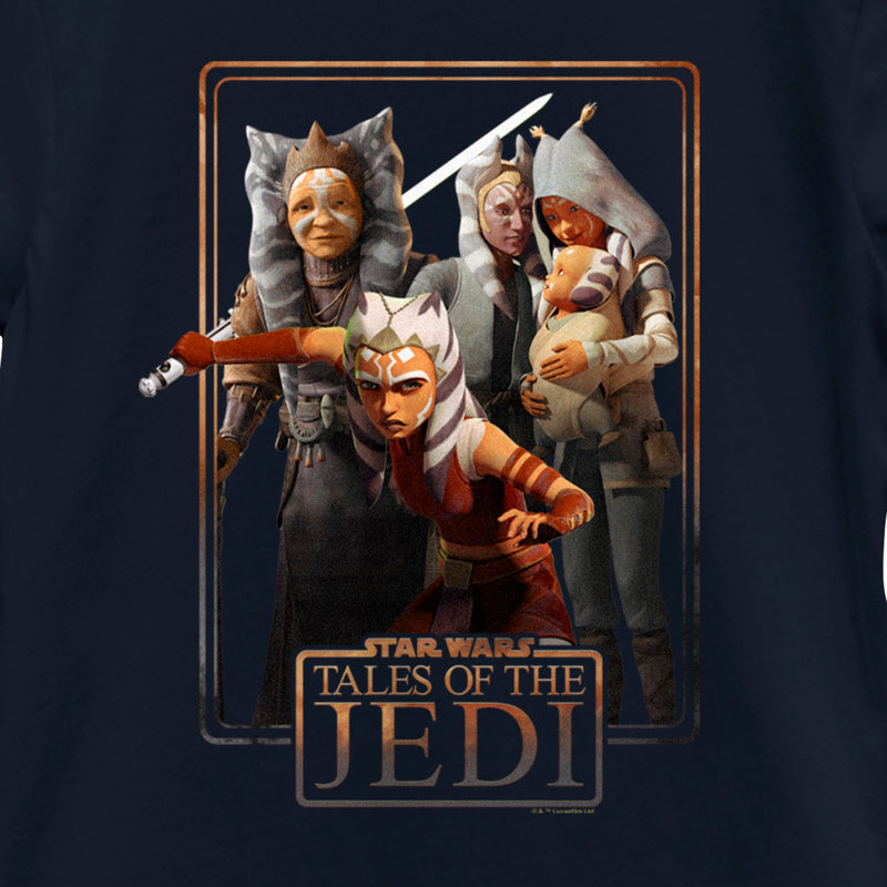 Girl's Star Wars: Tales of the Jedi Togruta Poster T-Shirt