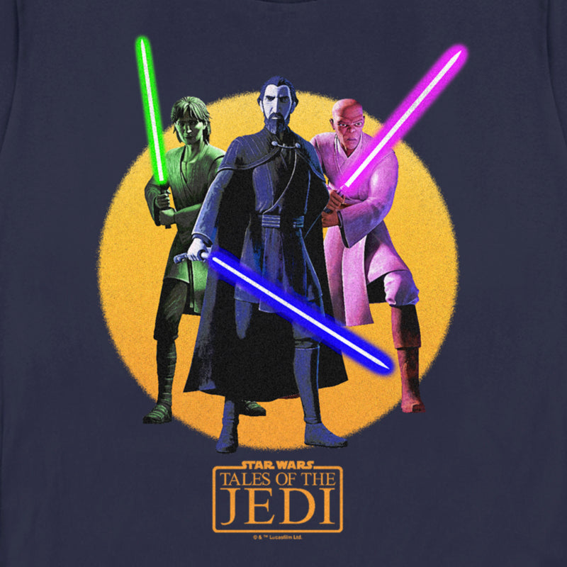 Women's Star Wars: Tales of the Jedi Lightsaber Jedis T-Shirt