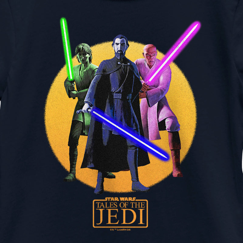 Girl's Star Wars: Tales of the Jedi Lightsaber Jedis T-Shirt