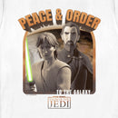 Women's Star Wars: Tales of the Jedi Peace & Order to the Galaxy T-Shirt