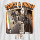 Boy's Star Wars: Tales of the Jedi Peace & Order to the Galaxy T-Shirt