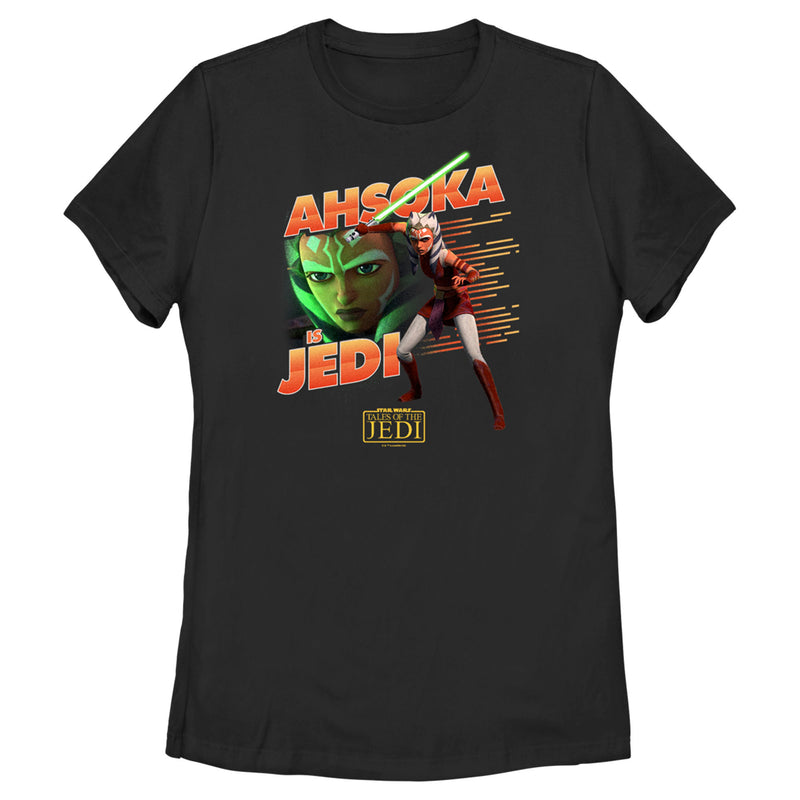 Women's Star Wars: Tales of the Jedi Ahsoka is Jedi T-Shirt