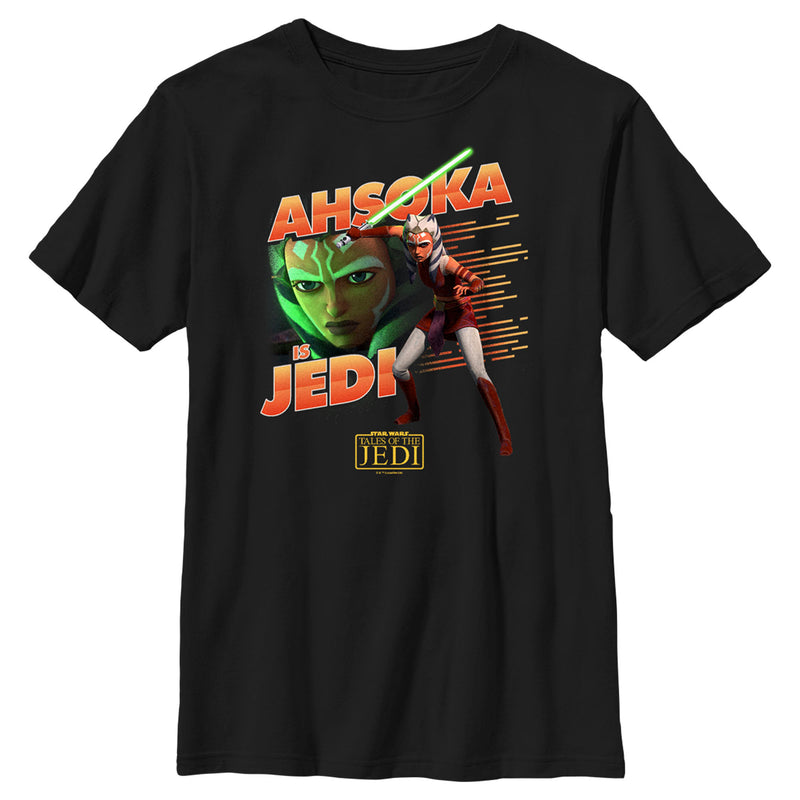 Boy's Star Wars: Tales of the Jedi Ahsoka is Jedi T-Shirt