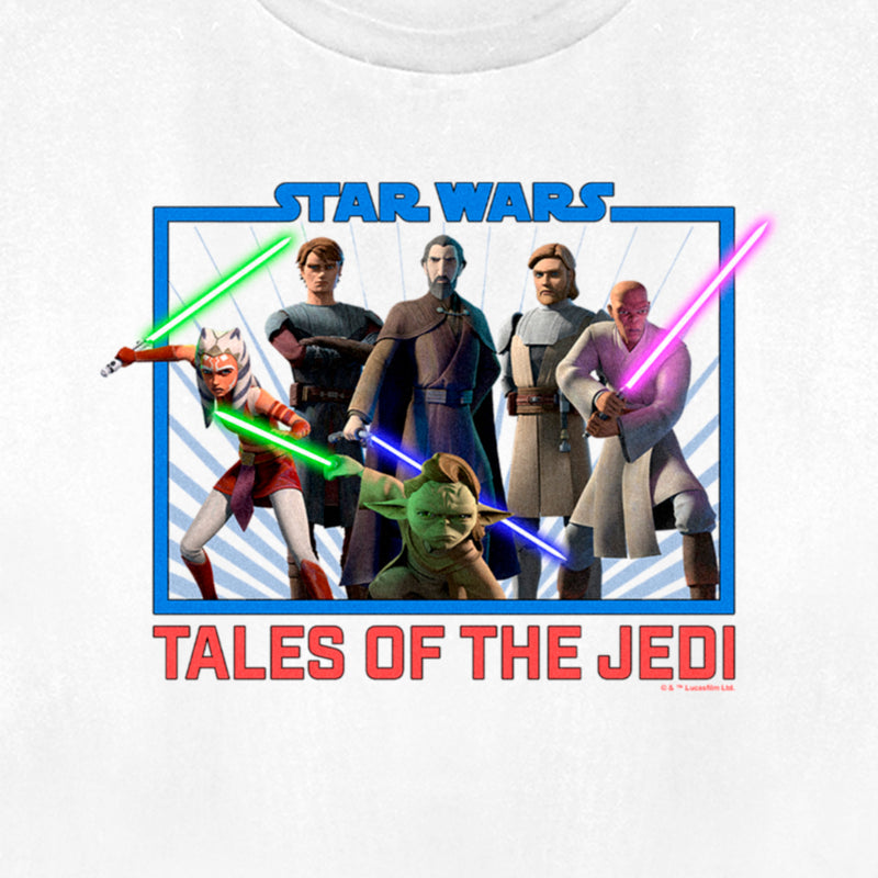 Women's Star Wars: Tales of the Jedi Group Square T-Shirt