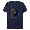 Men's Star Wars: Tales of the Jedi Count Dooku and Qui-Gon Jinn T-Shirt