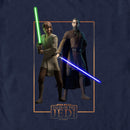 Men's Star Wars: Tales of the Jedi Count Dooku and Qui-Gon Jinn T-Shirt