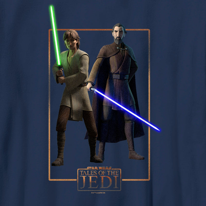 Boy's Star Wars: Tales of the Jedi Count Dooku and Qui-Gon Jinn T-Shirt