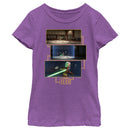 Girl's Star Wars: Tales of the Jedi Ahsoka Tano Lightsaber Scenes T-Shirt