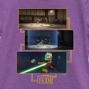 Girl's Star Wars: Tales of the Jedi Ahsoka Tano Lightsaber Scenes T-Shirt