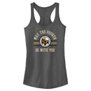 Junior's Star Wars: The Mandalorian May the Fourth Be With You Din Djarin Racerback Tank Top