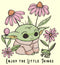 Men's Star Wars: The Mandalorian Grogu Enjoy the Little Things Frog T-Shirt