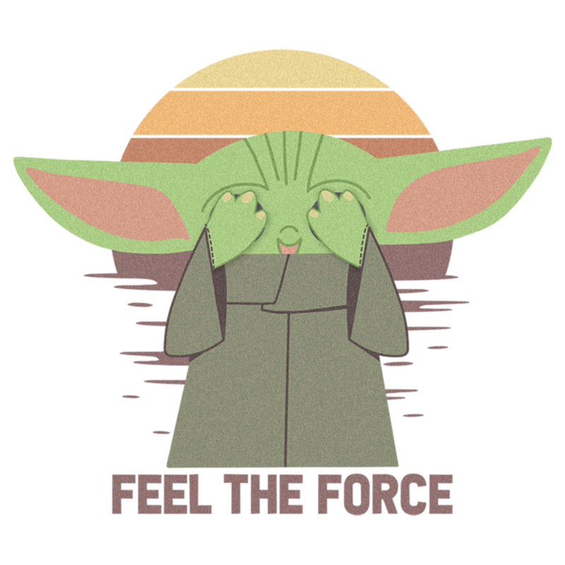 Men's Star Wars: The Mandalorian Grogu Feel the Force T-Shirt