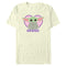 Men's Star Wars: The Mandalorian Grogu Cute Heart T-Shirt