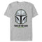 Men's Star Wars: The Mandalorian Din Djarin Distressed Helmet T-Shirt