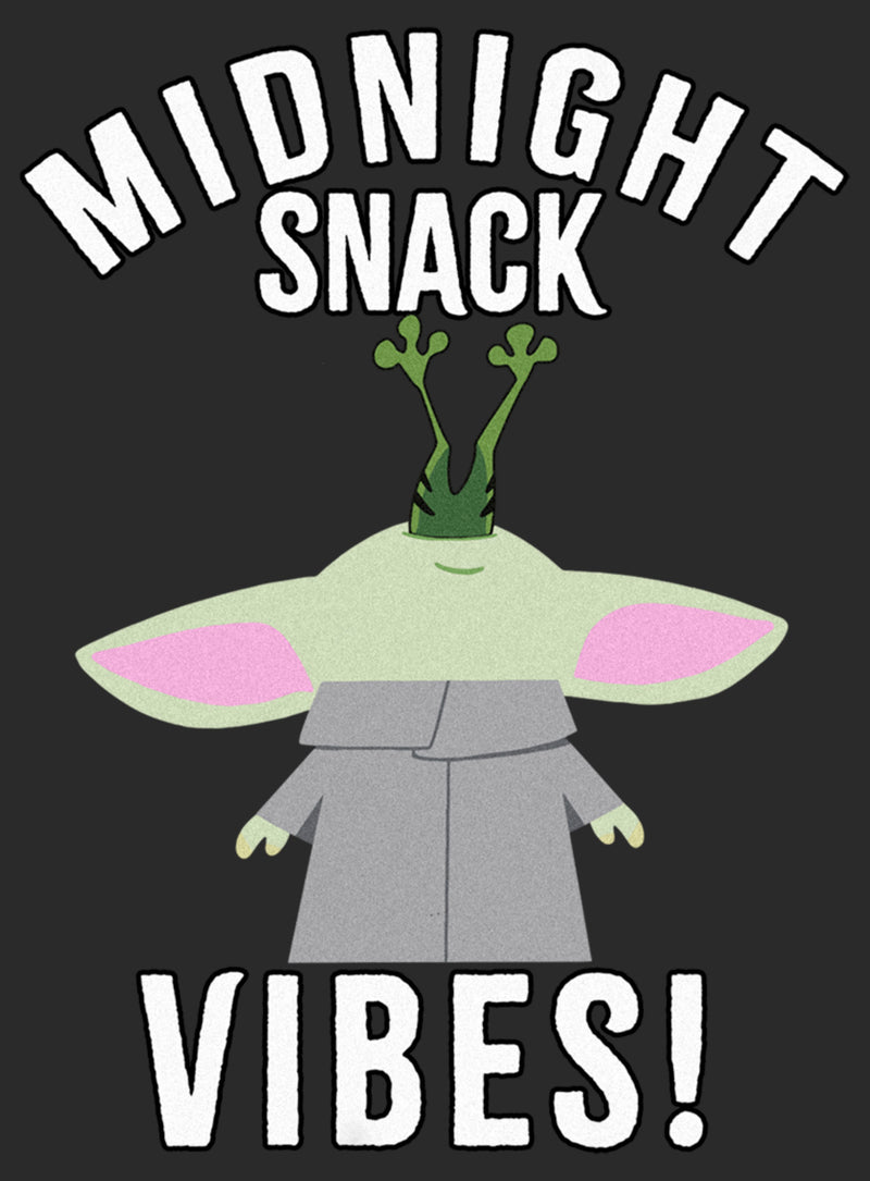 Men's Star Wars: The Mandalorian Grogu Midnight Snack Vibes T-Shirt