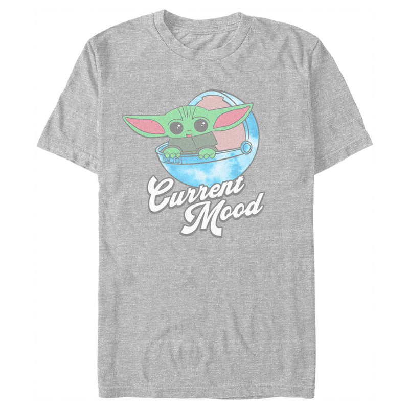 Men's Star Wars: The Mandalorian Grogu Current Mood T-Shirt