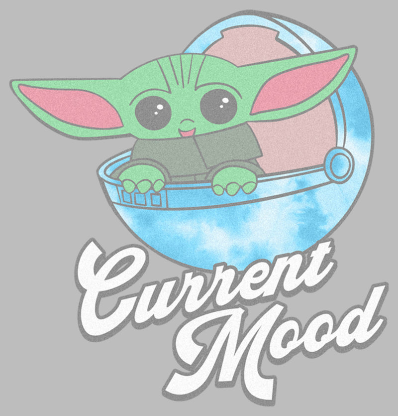 Men's Star Wars: The Mandalorian Grogu Current Mood T-Shirt