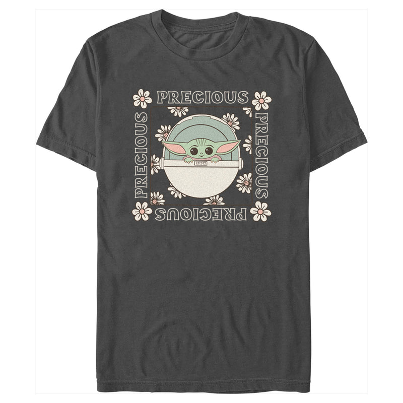 Men's Star Wars: The Mandalorian Grogu Precious Daisies T-Shirt