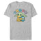 Men's Star Wars: The Mandalorian Grogu Cute Frog T-Shirt