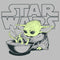 Men's Star Wars: The Mandalorian Grogu Soup Logo T-Shirt