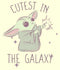 Men's Star Wars: The Mandalorian Grogu Cutest in the Galaxy Sketch T-Shirt