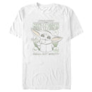 Men's Star Wars: The Mandalorian Grogu Small But Mighty Sketch T-Shirt