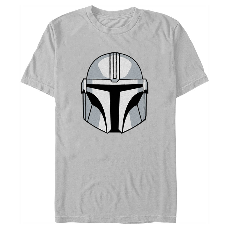 Men's Star Wars: The Mandalorian Din Djarin Helmet T-Shirt