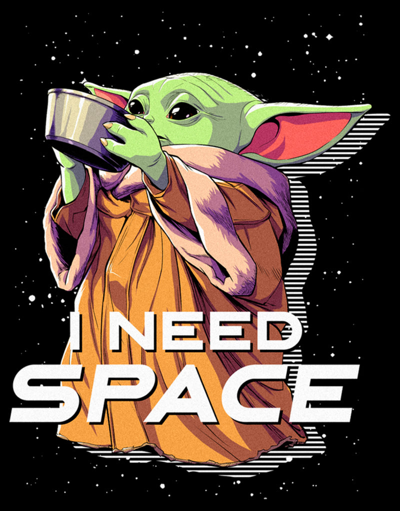 Men's Star Wars: The Mandalorian Grogu I Need Space T-Shirt