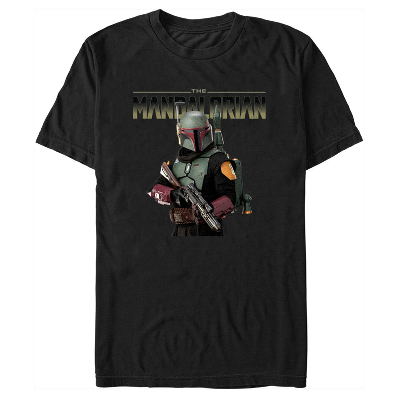 Men's Star Wars: The Mandalorian Din Djarin Action Pose T-Shirt