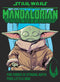 Men's Star Wars: The Mandalorian Grogu The Force is Strong With This Little One Poster T-Shirt