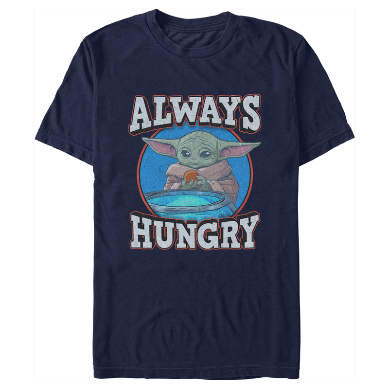 Men's Star Wars: The Mandalorian Grogu Always Hungry T-Shirt