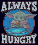 Men's Star Wars: The Mandalorian Grogu Always Hungry T-Shirt