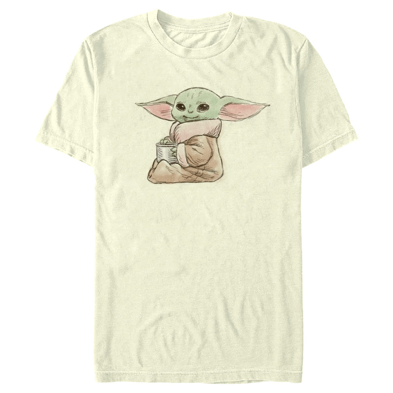 Men's Star Wars: The Mandalorian Grogu Sweet Sketch T-Shirt