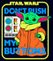 Men's Star Wars: The Mandalorian Grogu Retro Don't Push My Buttons T-Shirt