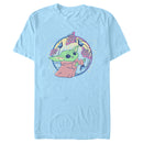 Men's Star Wars: The Mandalorian Grogu Butterflies Circle T-Shirt