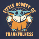 Junior's Star Wars: The Mandalorian Grogu Little Bounty of Thankfulness T-Shirt