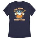 Women's Star Wars: The Mandalorian Grogu Little Bounty of Thankfulness T-Shirt